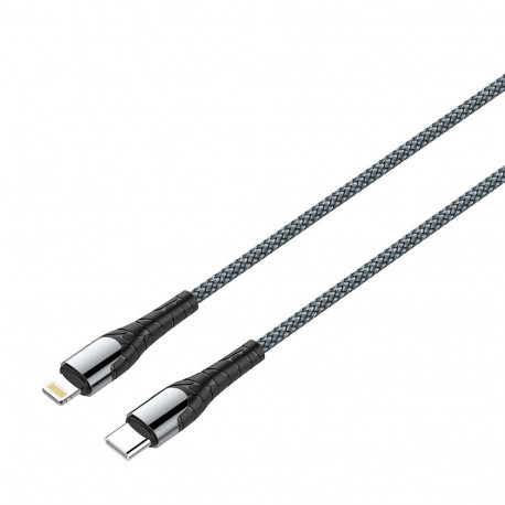 ColorWay kaabel Type-C - Apple Lightning (PD kiirlaadimine) 3.0A (30W), 1m | CW-CBPDCL033-GR