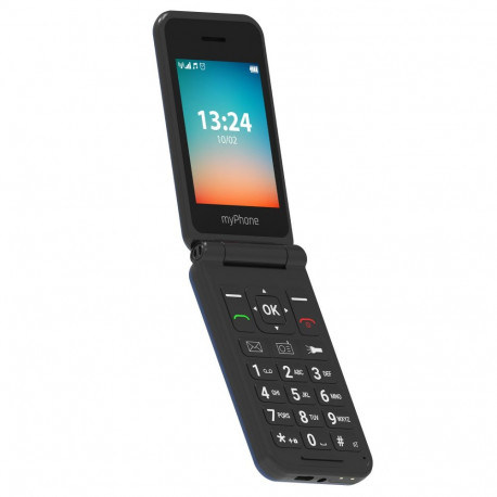 myPhone Flip LTE 2.8" TFT 48MB 128MB Bluetooth 2.1 USB-versioon Type-C sisseehitatud kaamera põhikaa