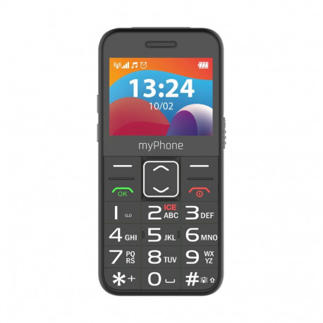 myPhone HALO | 3 LTE | Black | 2.4 " | IPS | 48 MB | 128 MB | Dual SIM | Nano SIM | 3G | Bluetooth |