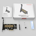Axagon adapter PCIEe x4 - M.2 NVMe M-key pesa (PCEM2-N)