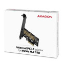 Axagon adapter PCIEe x4 - M.2 NVMe M-key pesa (PCEM2-N)