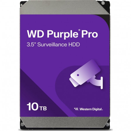 WD Purple Pro 10TB SATA 6Gb/s HDD 8.89cm 3.5inch internal 7200Rpm 256MB Cache 24x7 Bulk