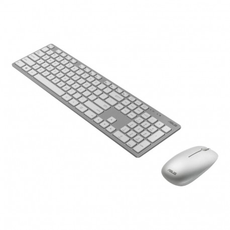 Asus W5000 juhtmevaba klaviatuuri ja hiire komplekt US valge