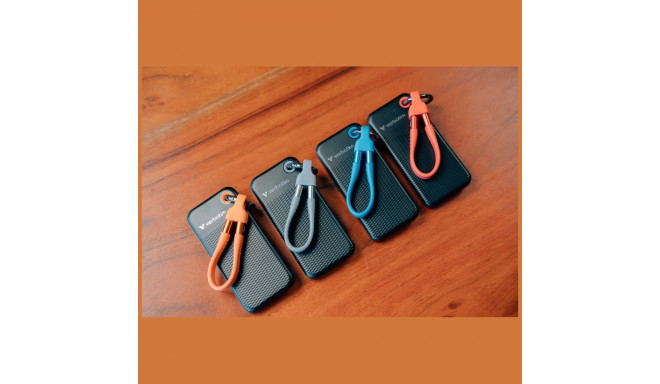 Verbatim 1TB SSD ketas - võtmehoidja USB 3.2 Gen.2 kaabliga must 32192