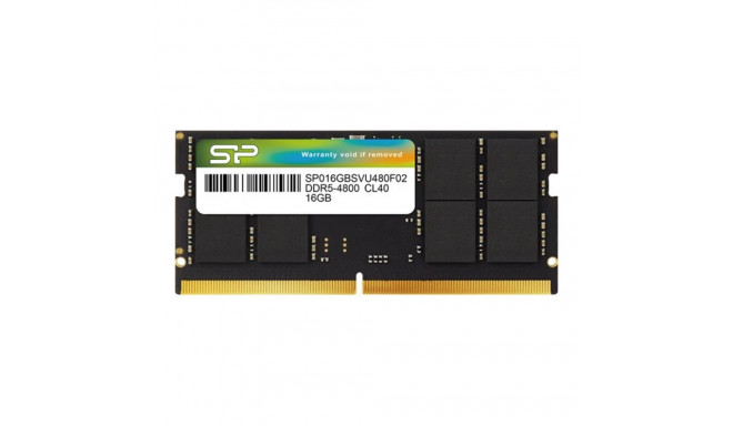 Silicon Power SP016GBSVU480F02 | 16 GB | DDR5 | 4800 MHz | PC/server | registreeritud ei | ECC jah