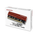 Axagon Adapter PCIe x16 to M.2 NVMe + passive cooler (PCEM2-S)