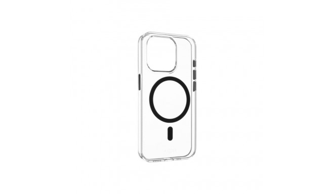 Fixed MagPurity tagakaas Apple iPhone 16 Pro jaoks, TPU, läbipaistev, must