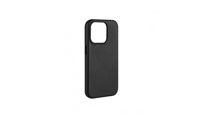 Fixed MagLeather | Back cover | Apple | iPhone 16 Pro | Leather | Black