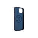 Fixed MagFlow | Back cover | Apple | iPhone 16 | Liquid silicon | Blue