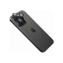 Fikseeritud kaamera klaas | Apple | iPhone 16 Pro/16 Pro Max | Karastatud klaas | Must