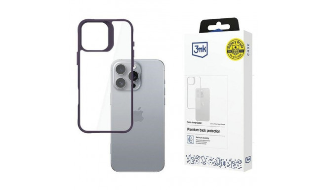 3MK SatinArmor+ ümbris iPhone 16 Pro Max 6.9" lilla militaarstandard