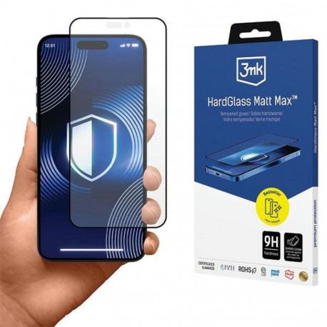 3MK HardGlass Matt Max iPhone 16 Pro6.3"