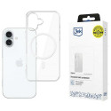 3MK MagCase iPhone 16 Plus 6.7" Clear MagSafe Compatible