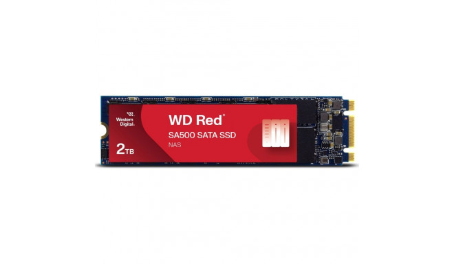 WD Red SA500 2TB M.2 SATA SSD kõvaketas
