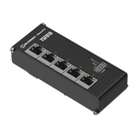 Teltonika | Industrial Switch | TSF010 | Unmanaged | DIN rail mountable | 10/100 Mbps (RJ-45) ports 