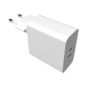 Fixed | Kahe USB-C pesaga seinalaadija, PD tugi, 65W
