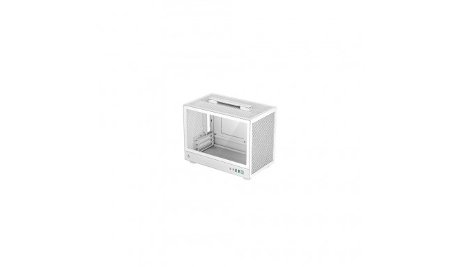 Deepcool Ultra-portable Case | CH160 WH | White | Mini-ITX | ATX PS2
