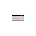 Trust GXT 833W Thado valge klaviatuur