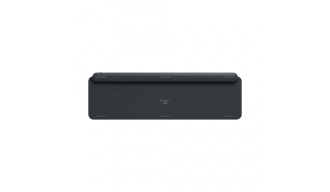 Logitech MX Keys S juhtmevaba klaviatuur, RF juhtmevaba+Bluetooth, valgustusega, US, grafiit