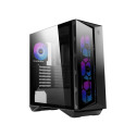MSI MPG GUNGNIR 110R PC Case, Mid-Tower, USB 3.2, Black | MSI | MPG GUNGNIR 110R | Black | ATX | Pow