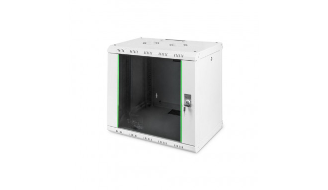 Digitus seinakinnitusega kapp hall klaasuksega