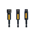 Dewalt otsik koos padruniga, 3-osaline komplekt /8,10,13 mm extreme impact isepuhastuv