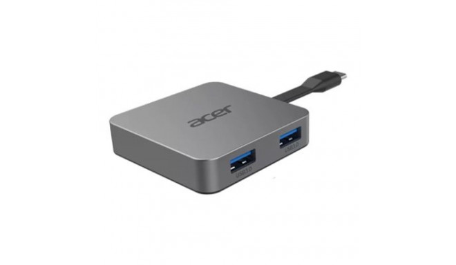 Acer dokkimisjaam 4-ühes dokk USB 3.0 (3.1 Gen 1) Type-C portide arv 1 USB 3.0 (3.1 Gen 1) portide a