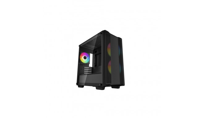 Deepcool | Micro-ATX CASE | CC360 | Mini-ITX / Micro-ATX | ATX PS2 (maximum length: 160mm) | Black