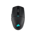 Corsair KATAR ELITE juhtmega/juhtmevaba must mänguhiir