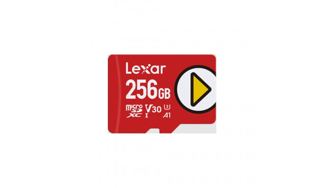 Lexar | Play UHS-I | 256 GB | MicroSDXC | Flash memory class 10