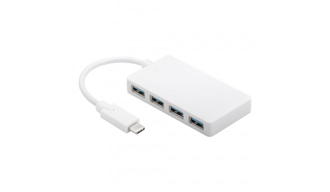 Goobay | 4 USB-C multiport adapter | 66274 | USB Type-C | USB 3.0 female (Type A)