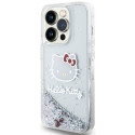 Hello Kitty HKHCP13LLIKHET iPhone 13 Pro/ 13 6.1" hõbedane kõvakorpus vedel sädelus võlud Kitt
