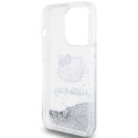 Hello Kitty HKHCP13LLIKHET iPhone 13 Pro/ 13 6.1" hõbedane kõvakorpus vedel sädelus võlud Kitt