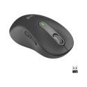 Logitech Signature M650 L Left Wireless Mouse, RF Wireless + Bluetooth, 2000 DPI, Graphite