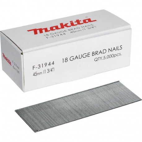 MAKITA 18GA 1.0x45mm naelad /5000 tk