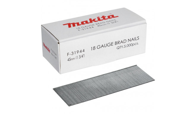 MAKITA PINS 18GA 1.0x45mm /5000pcs.