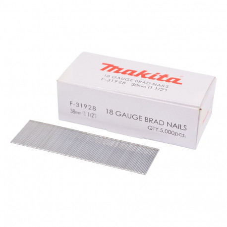 MAKITA 18GA 1.0x38mm naelad /5000 tk