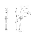 Faucet ORAS Polara U4ORS-1411F, chrome