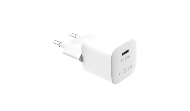 Fixed | Mini USB-C reisilaadija USB-C/Lightning kaabel