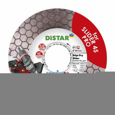 DISTAR Diamond Blade EDGE DRY SLIDER 125 x 1.6 x 25 x 30