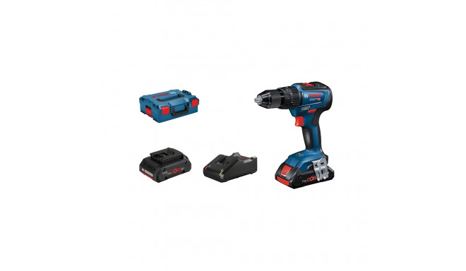 Bosch GSB 18V-55 PROFESSIONAL 1800 RPM võtmeta 1,1 kg must, sinine, punane
