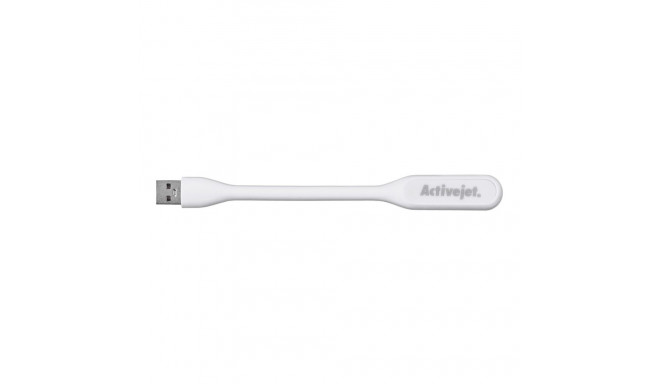 Activejet USB LED arvutilamp valge