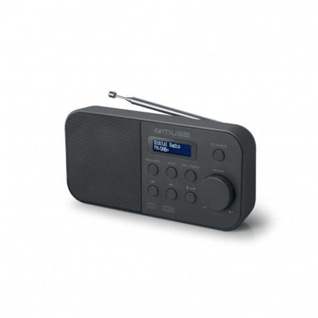 Muse raadio M-109 DB kaasaskantav, must