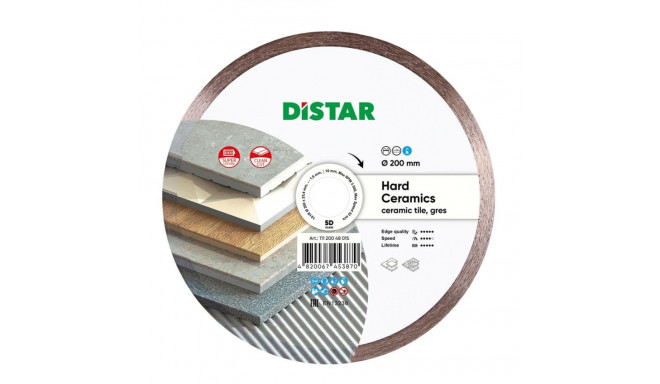 DISTAR HARD CERAMICS DIAMOND BLADE 200 x 1.6 x 10 x 25.4