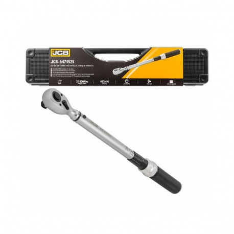 Torque Wrench JCB 1/2" 20-120Nm