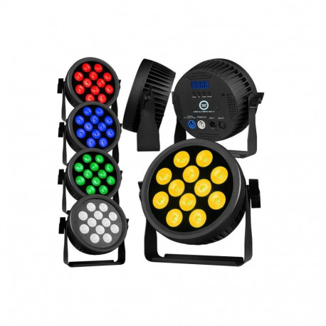 LIGHT4ME PAR-prožektor CREE ALU PENTA PAR 12
