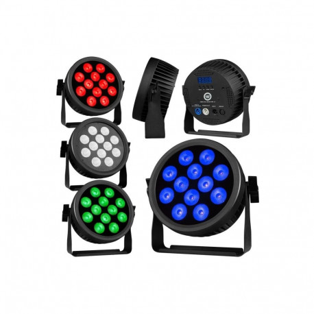 LIGHT4ME CREE ALU QUAD PAR 12 par light
