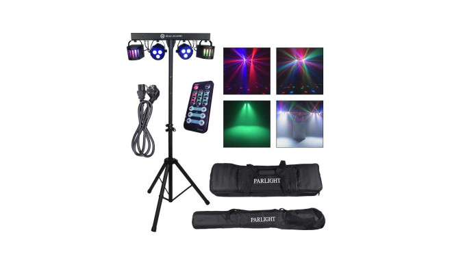 LIGHT4ME LED BAR DERBY PAR Lighting Set