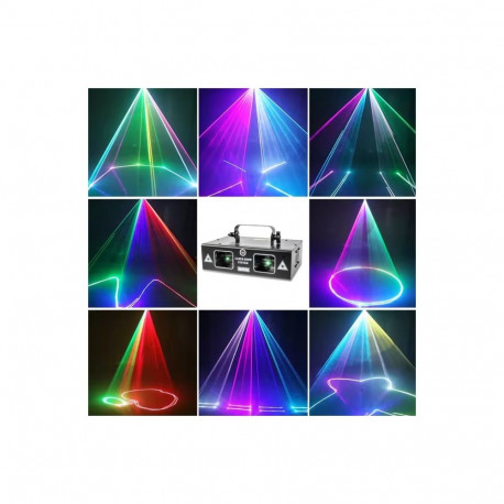 LIGHT4ME LED-valgusefekt COSMOS mitmevärviline RGBWA 6in1