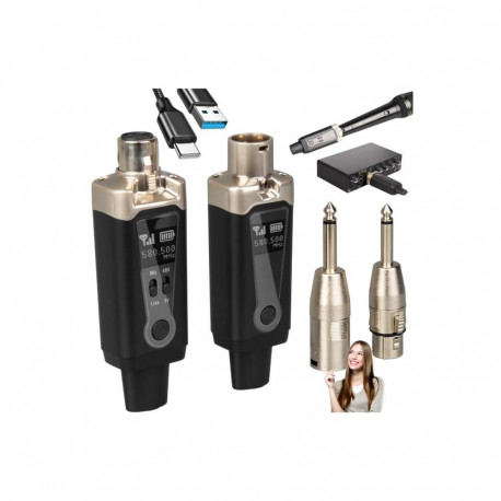 DNA WXLR1 wireless audio transmission system UH